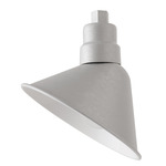 RLM Outdoor Angle Shade - Galvanized / Galvanized