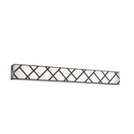 Haven Color-Select Bathroom Vanity Light - Black / White Acrylic