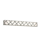 Haven Color-Select Bathroom Vanity Light - Satin Nickel / White Acrylic