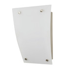 Dorset Wall Sconce - Satin Nickel / Matte White