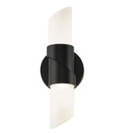 Slice Wall Sconce - Black / White