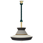 Calypso Guadaloupe Outdoor Pendant - Matte Gold / Sale E Pepe Multi