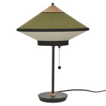 Cymbal Table Lamp - Evergreen