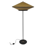 Cymbal Floor Lamp - Bronze