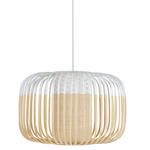 Bamboo Pendant - White