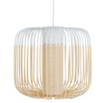 Bamboo Pendant - White