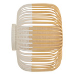 Bamboo Wall/Ceiling Light - White