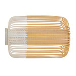 Bamboo Wall/Ceiling Light - White