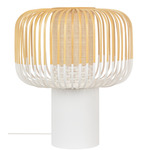 Bamboo Table Lamp - White