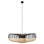 Bamboo Up Pendant - Black