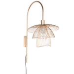 Papillon Wall Sconce - Champagne / Champagne