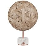 Chanpen Hexagon Table Lamp - Copper / Natural