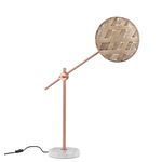Chanpen Diamond Desk Lamp - Copper / Natural