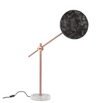 Chanpen Hexagon Desk Lamp - Copper / Black
