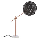 Chanpen Diamond Desk Lamp - Copper / Black