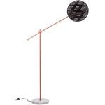 Chanpen Diamond Floor Lamp - Copper / Black