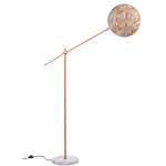 Chanpen Hexagon Floor Lamp - Copper / Natural