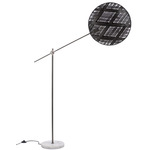 Chanpen Diamond Floor Lamp - Gun Metal / Black