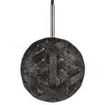 Chanpen Hexagon Pendant - Black / Black