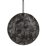 Chanpen Hexagon Pendant - Black / Black