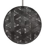 Chanpen Hexagon Pendant - Black / Black