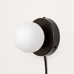 Orb Plug-In Surface Mount - Black / White