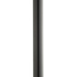 Downrod 0.625 x 12 inch - Black