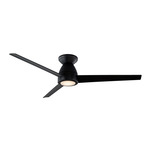 Tip Top DC Ceiling Fan with Light - Matte Black / Matte Black