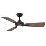 Mykonos DC Ceiling Fan with Light - Oil Rubbed Bronze / Barn Wood