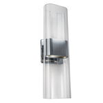 Gem Wall Sconce - Chrome / Clear