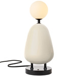 Nancie Table Lamp - Hot Vanilla / Bianco Carrara Marble / Opal