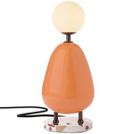 Nancie Table Lamp - Smokey Rose / Pink Terrazzo Stone / Opal