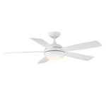 Odyssey Ceiling Fan - Matte White / Matte White