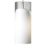 Horizon Monorail Pendant - Satin Nickel / Frost