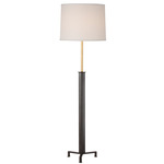 Korban Thames Floor Lamp - Bronze / White