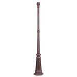Outdoor 74 inch Surface Post - Imperial Bronze