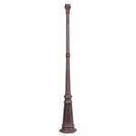 Outdoor 74 inch Surface Post - Imperial Bronze