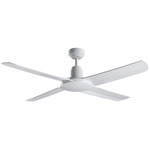 Lucci Air Nautilus Outdoor Ceiling Fan - White / White