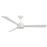 Lucci Air Climate III Ceiling Fan - White / White / White Wash