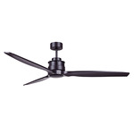 Lucci Air Akmani Ceiling Fan - Black / Black