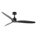 Lucci Air Viceroy Ceiling Fan - Matte Black / Matte Black