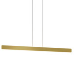 Sub Linear Pendant - Gold