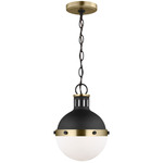 Hanks Pendant - Midnight Black / Smooth White