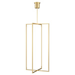 Kenway Pendant - Natural Brass