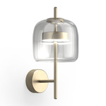 Jube Wall Sconce - Matte Gold / Crystal