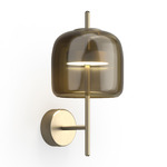 Jube Wall Sconce - Matte Gold / Burnt Earth