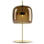 Jube Table Lamp - Matte Gold / Burnt Earth