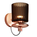 Tread Wall Sconce - Matte Copper / Burned Earth