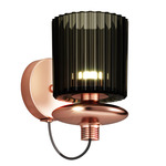 Tread Wall Sconce - Matte Copper / Old Green
