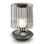 Tread Table Lamp - Matte Bronze / Crystal